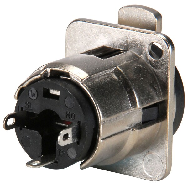 Main product image for Switchcraft E112BL 1/4" Stereo Locking EH Panel Moun 093-103